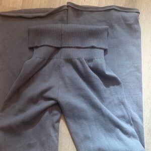 Florence by Mills, Gray/Blue Knit Pilates Pants